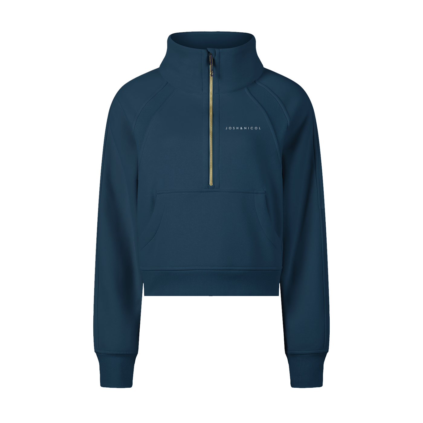 Cropped Half-Zip Sweatshirt ODMPOD