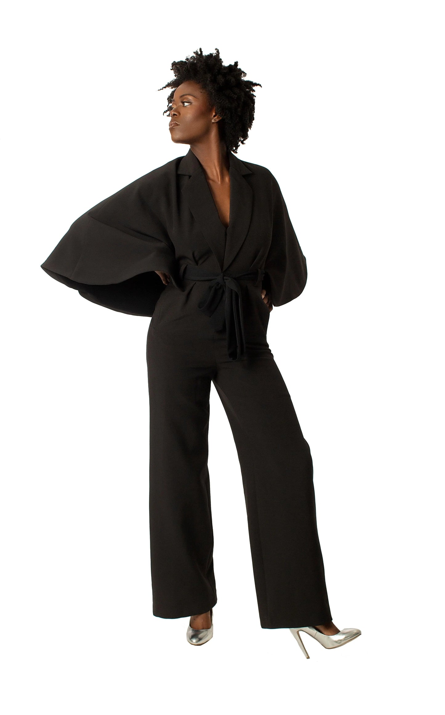 Eliane Cape Jumpsuit Josh And Nicol