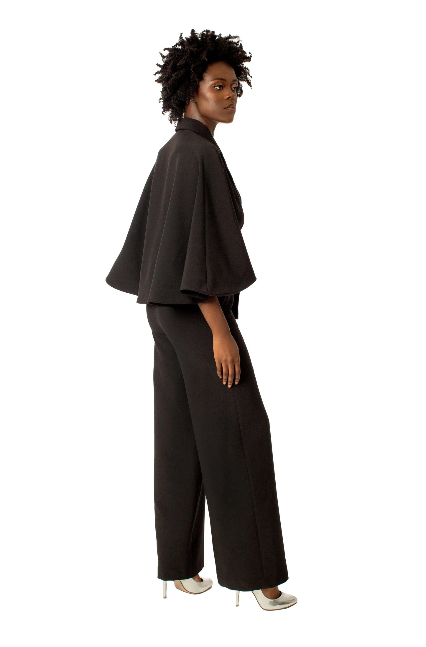Eliane Cape Jumpsuit Josh And Nicol