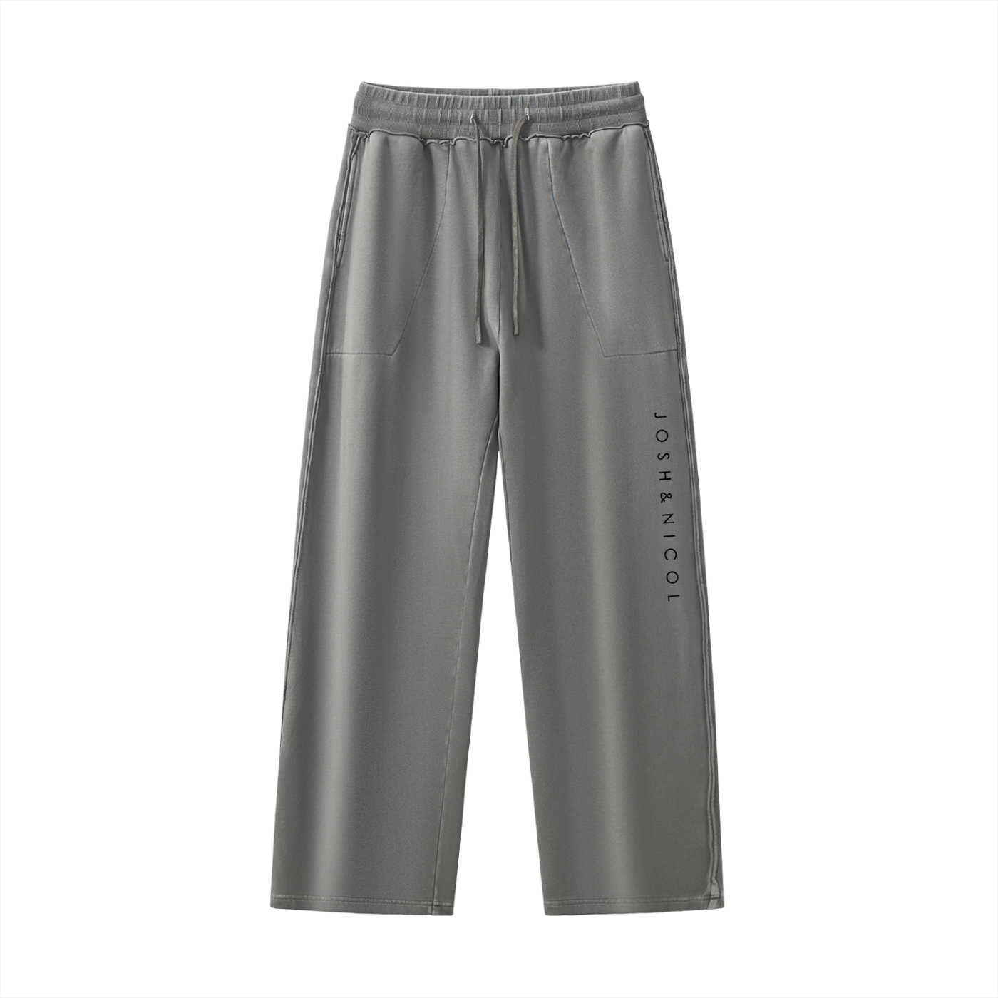 Raw-Seam Enzyme Washed Sweatpants ODMPOD