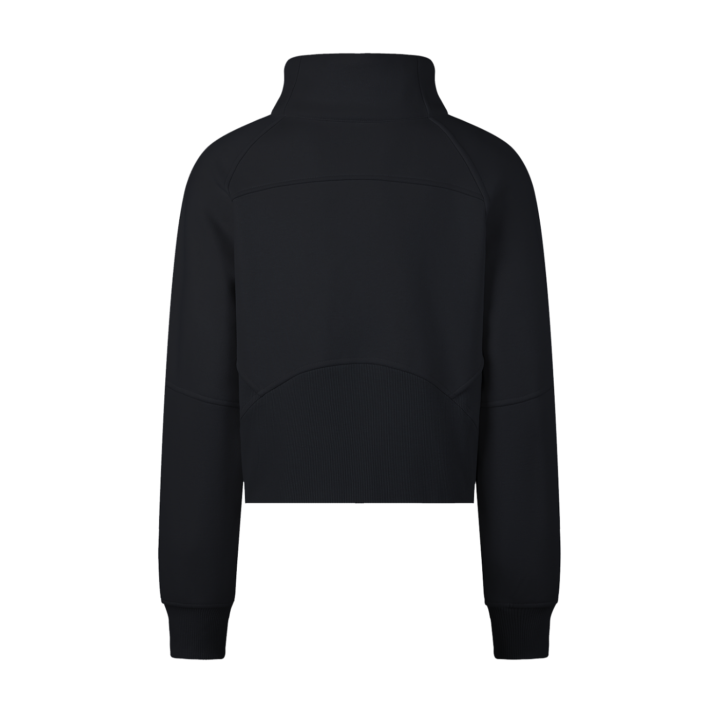 Cropped Half-Zip Sweatshirt ODMPOD