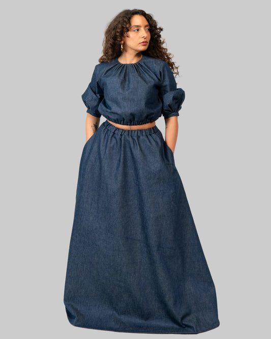 Cindy Denim Set Josh And Nicol