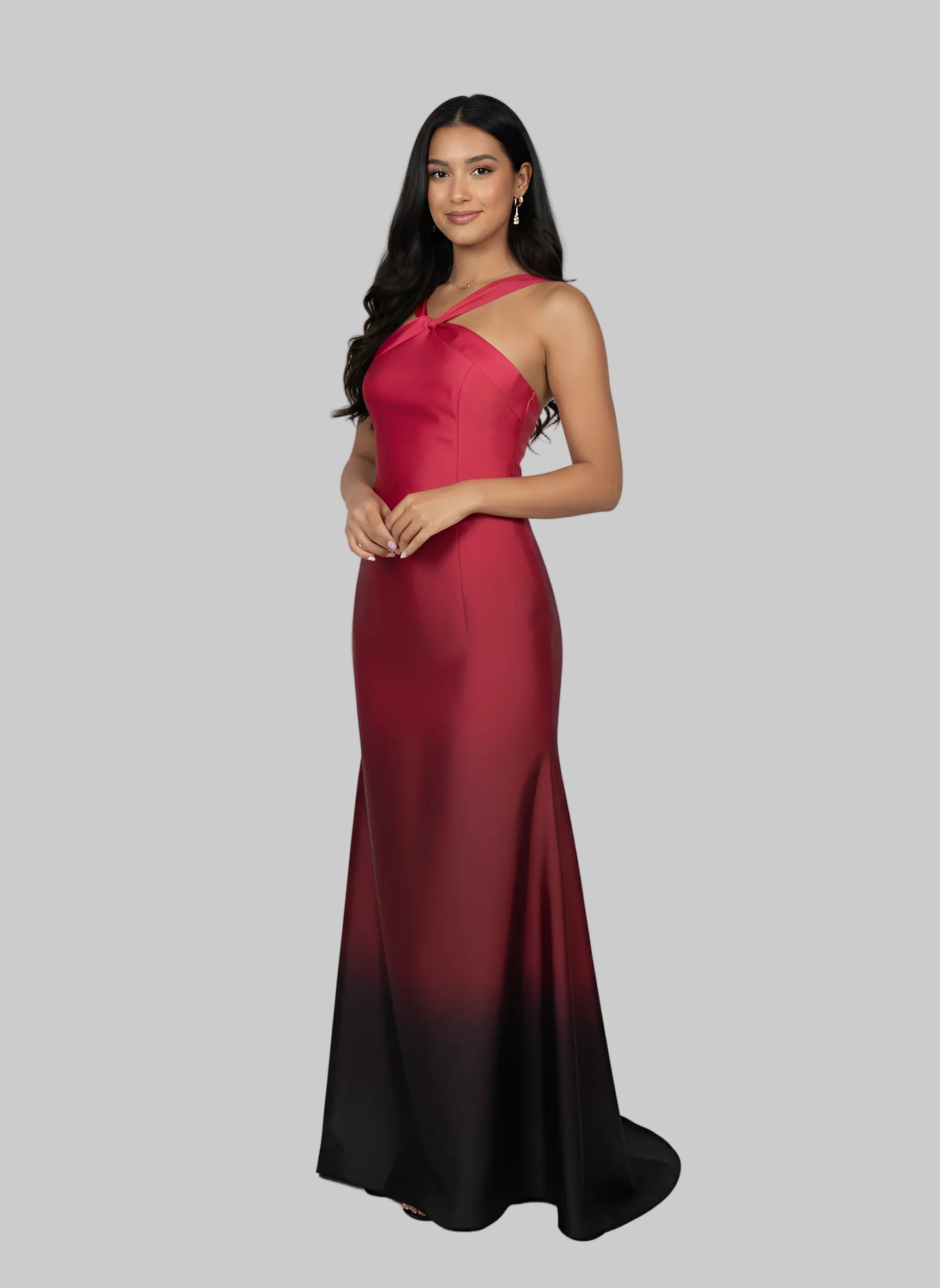 Solara Maxi Dress in Crimson Josh And Nicol