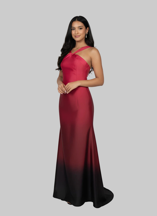 Solara Maxi Dress in Crimson Josh And Nicol