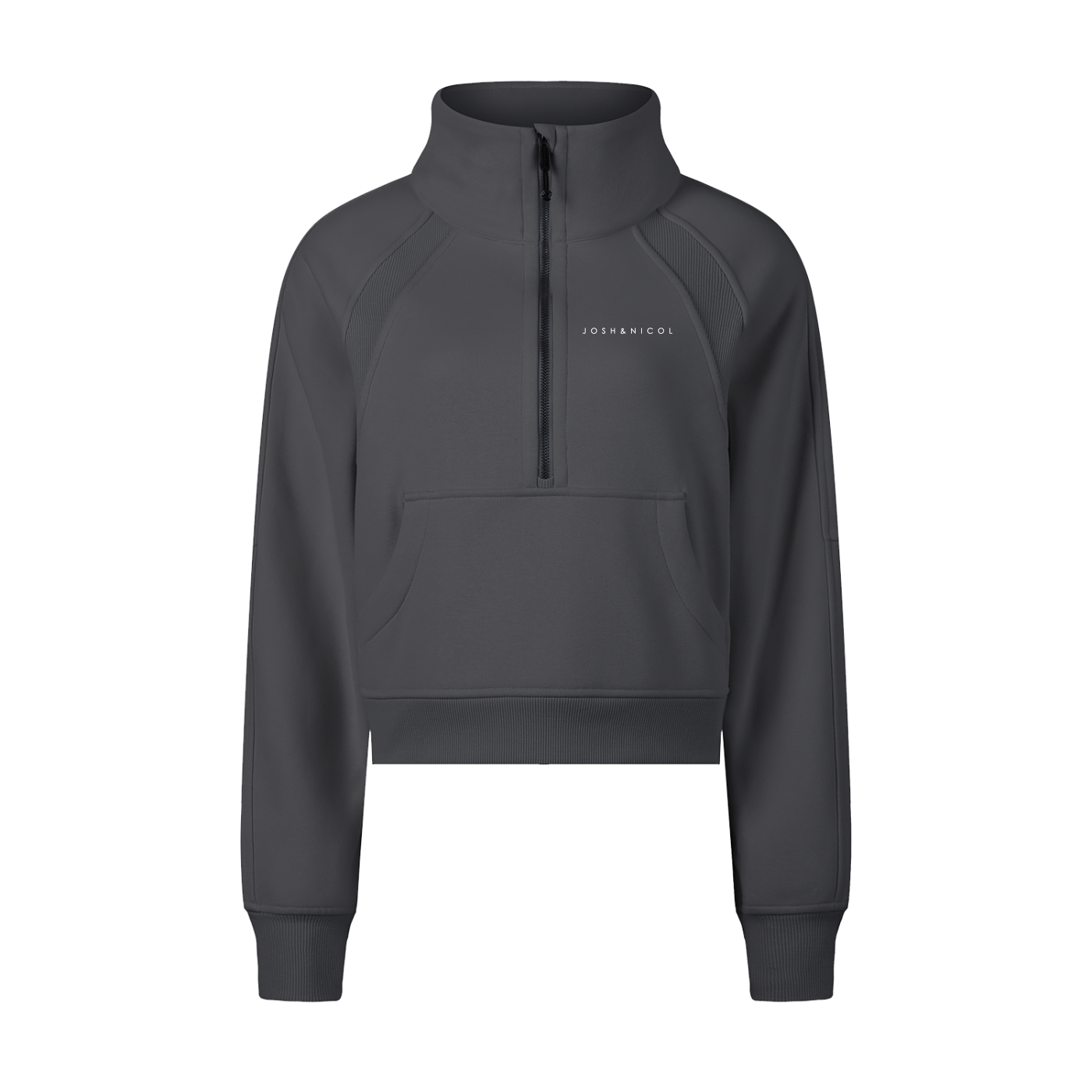 Cropped Half-Zip Sweatshirt ODMPOD