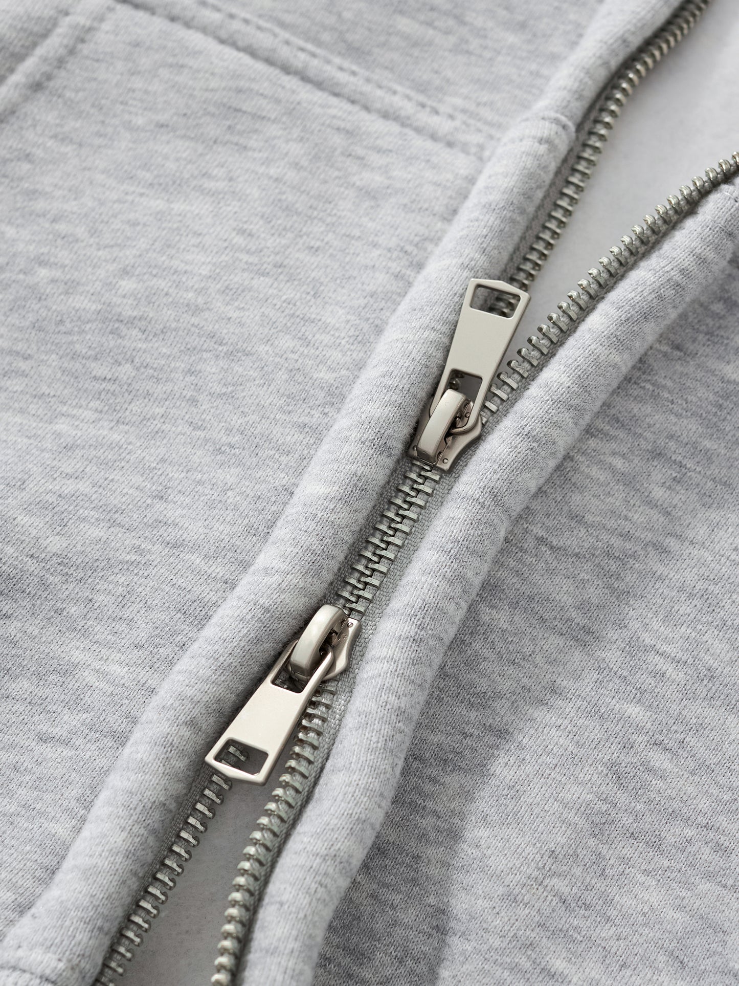 Fleeced Zip-Up Cropped Hoodie ODMPOD
