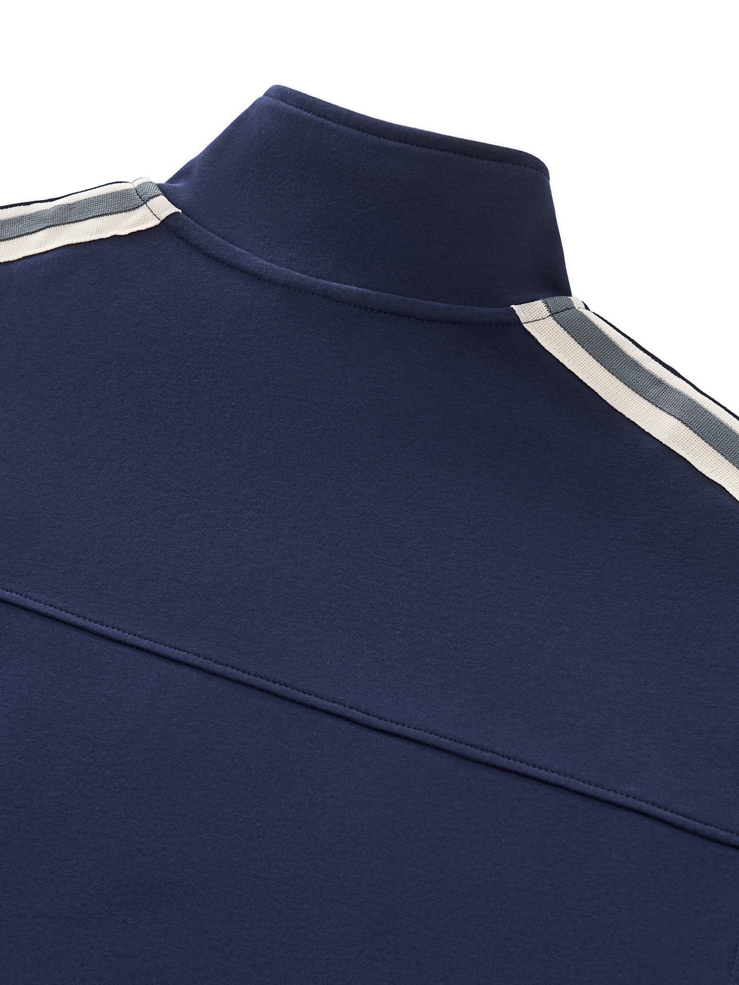 Contrast Side-Stripe Stand Collar Jacket ODMPOD