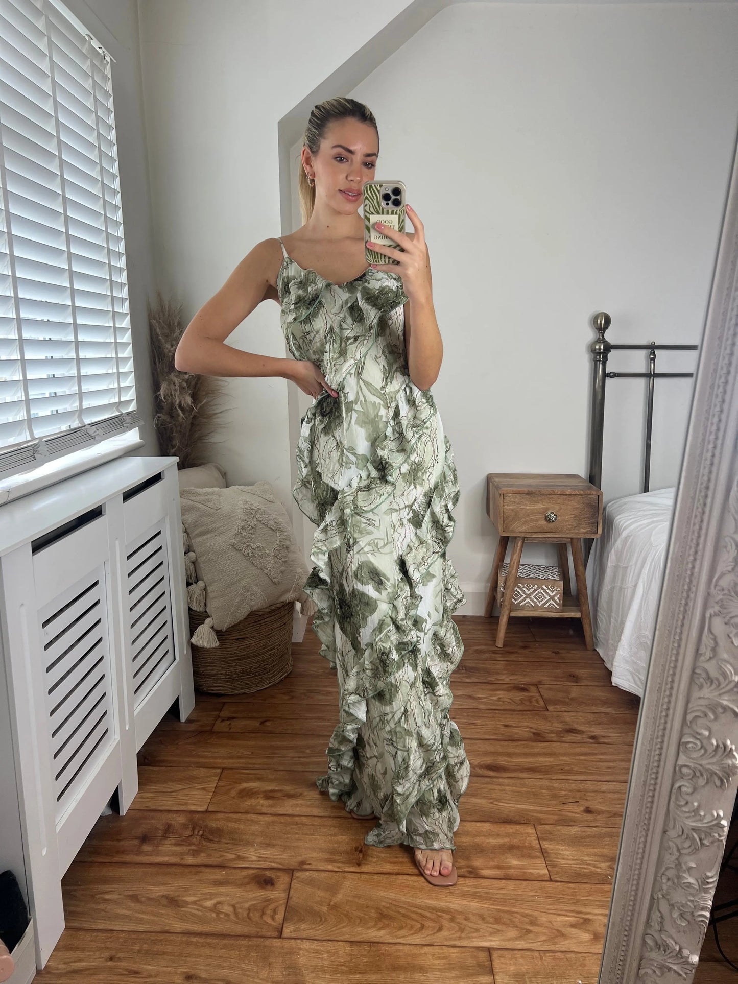 Milani Maxi Frill Dress Josh And Nicol