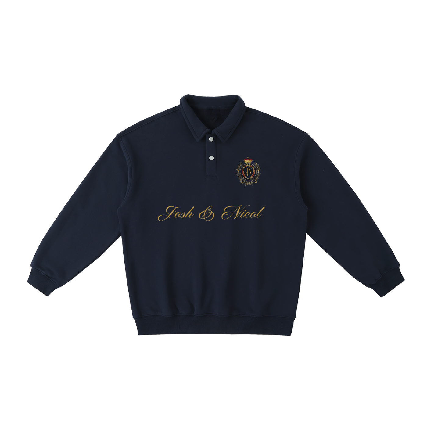 Heavyweight Polo-Collar Sweatshirt ODMPOD