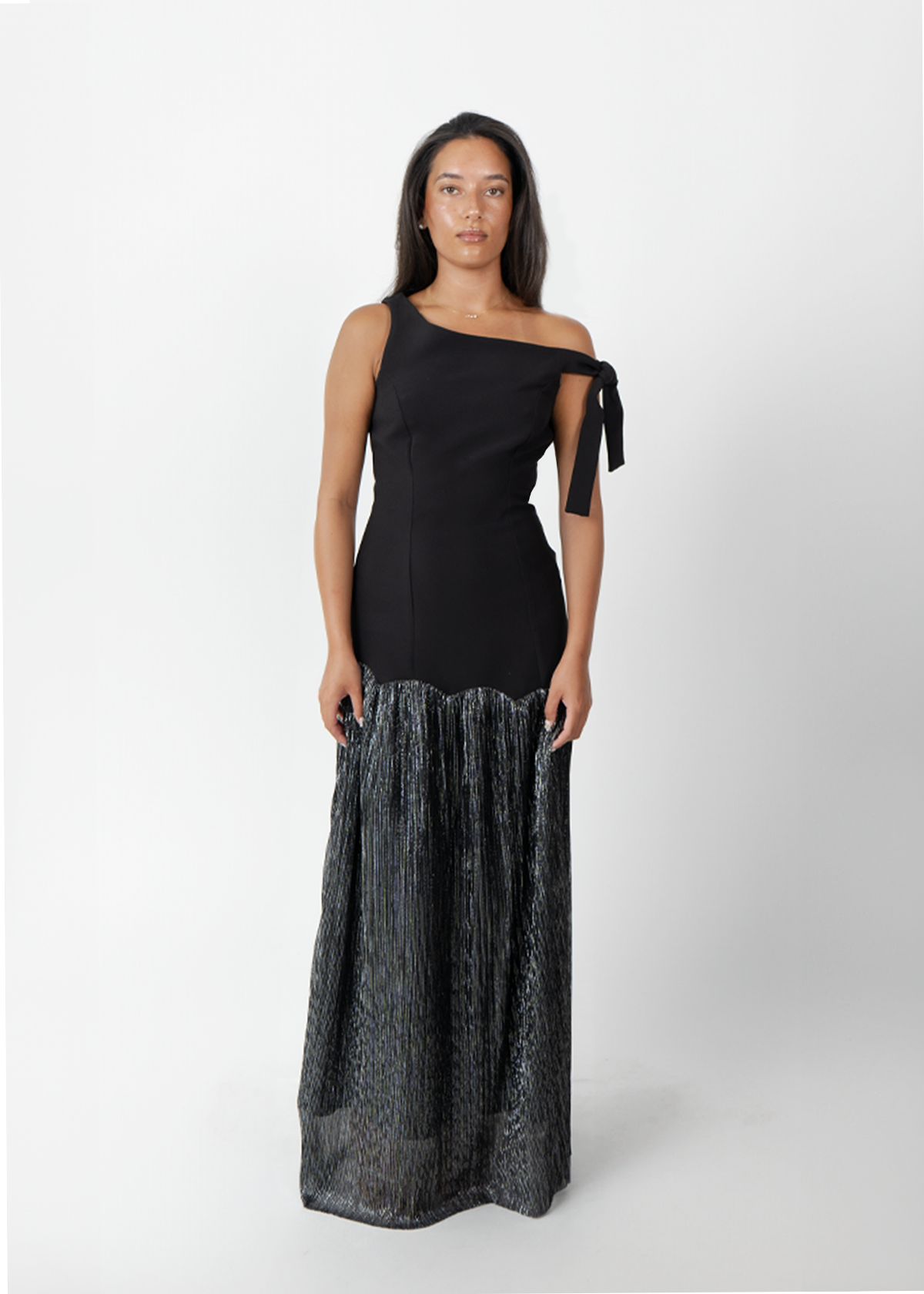 Celeste Maxi Dress in Black Josh And Nicol