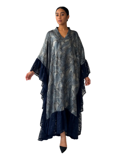 blue kaftan Josh And Nicol