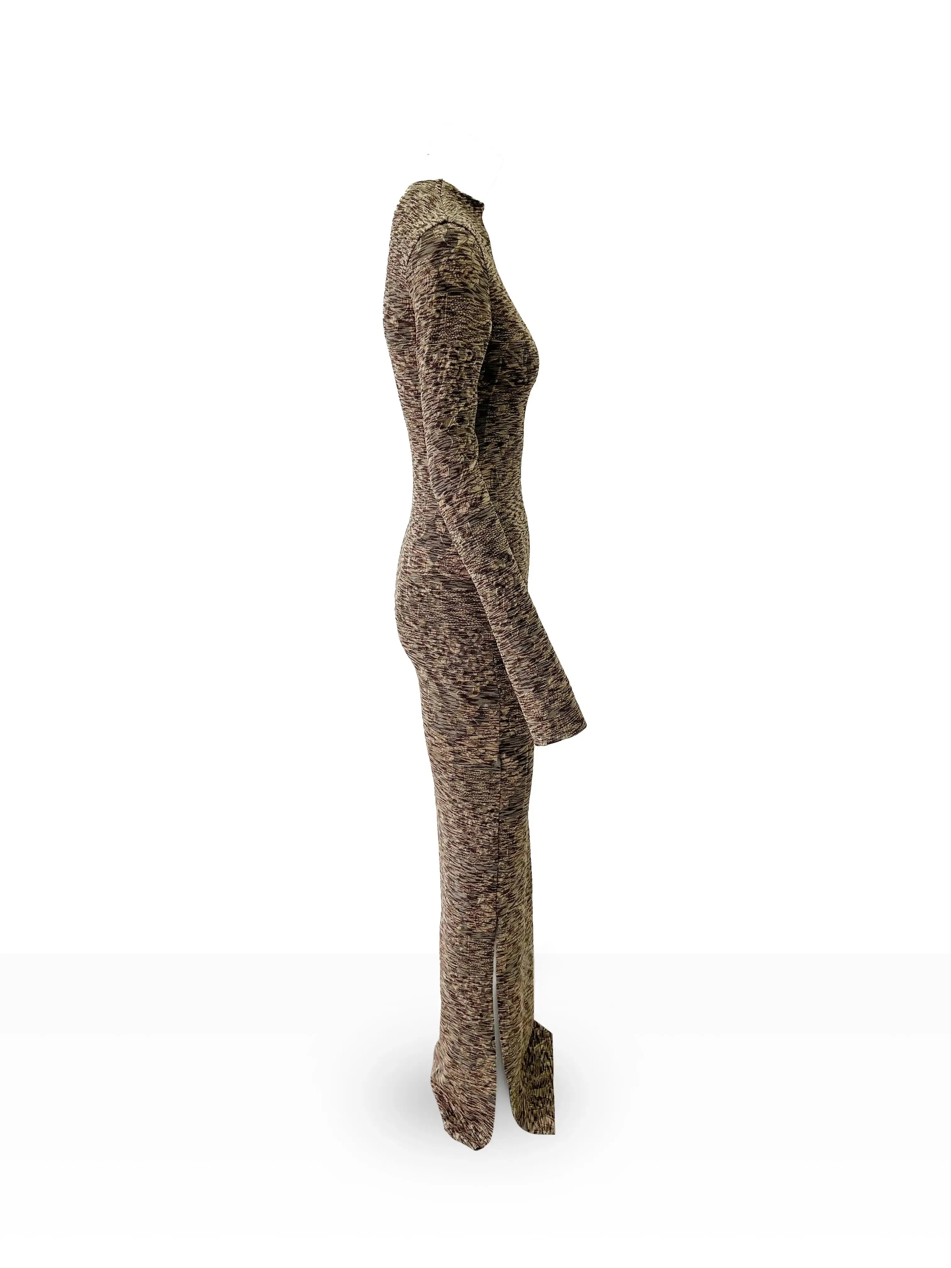 Selina Stretch Maxi Dress - Twilight Sheer Josh And Nicol