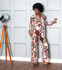 Brown Tunic Set
