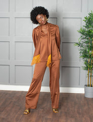 Brown Tunic Set