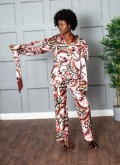 Brown Tunic Set