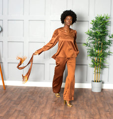 Brown Tunic Set