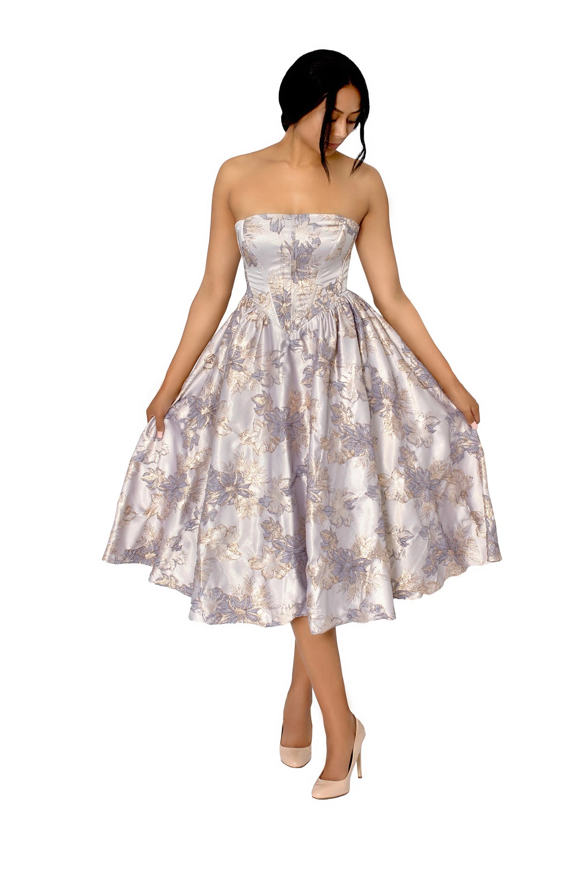 Duchess Jacquard Dress