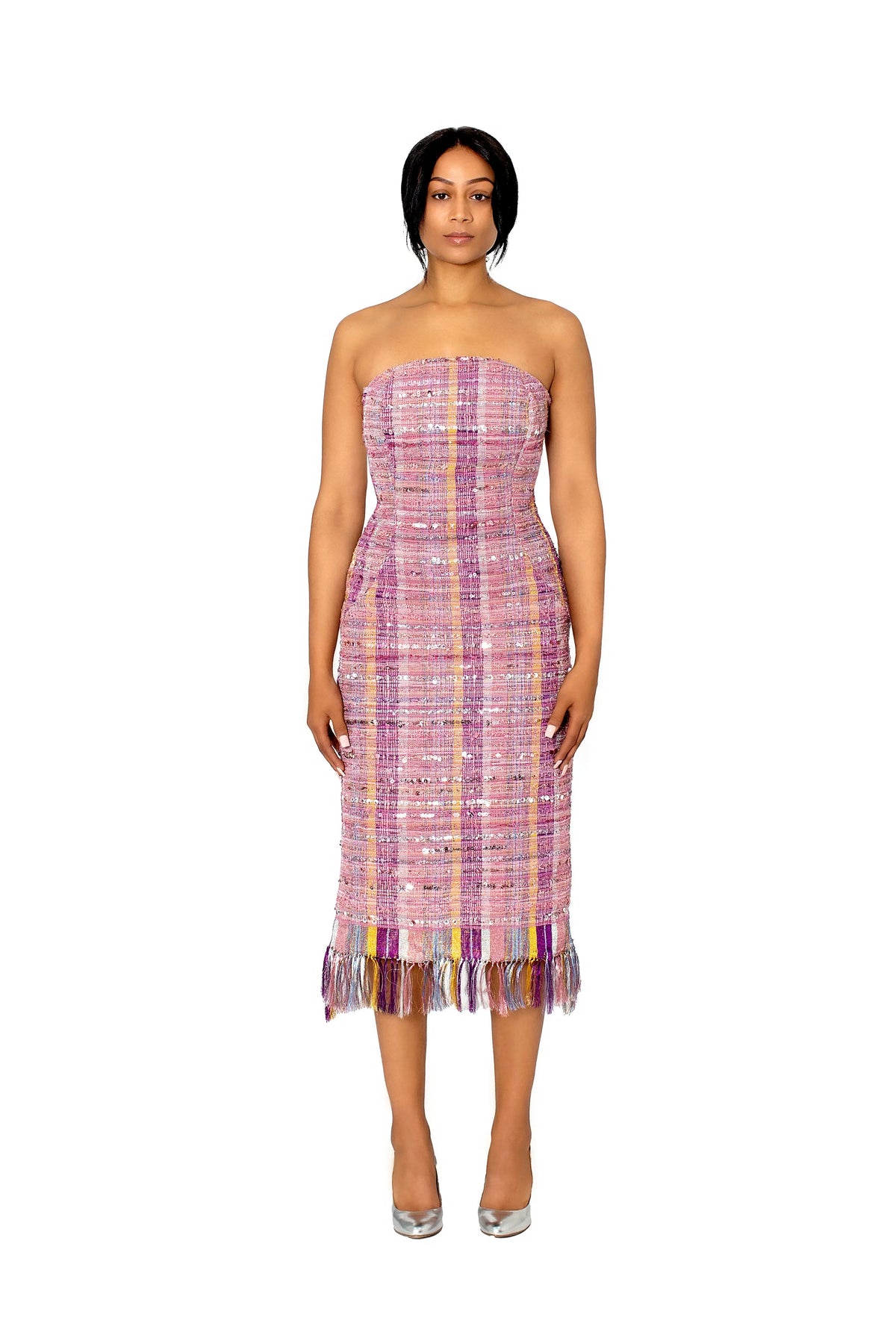 Pink Palette strapless dress Josh And Nicol