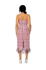 Pink Palette strapless dress Josh And Nicol