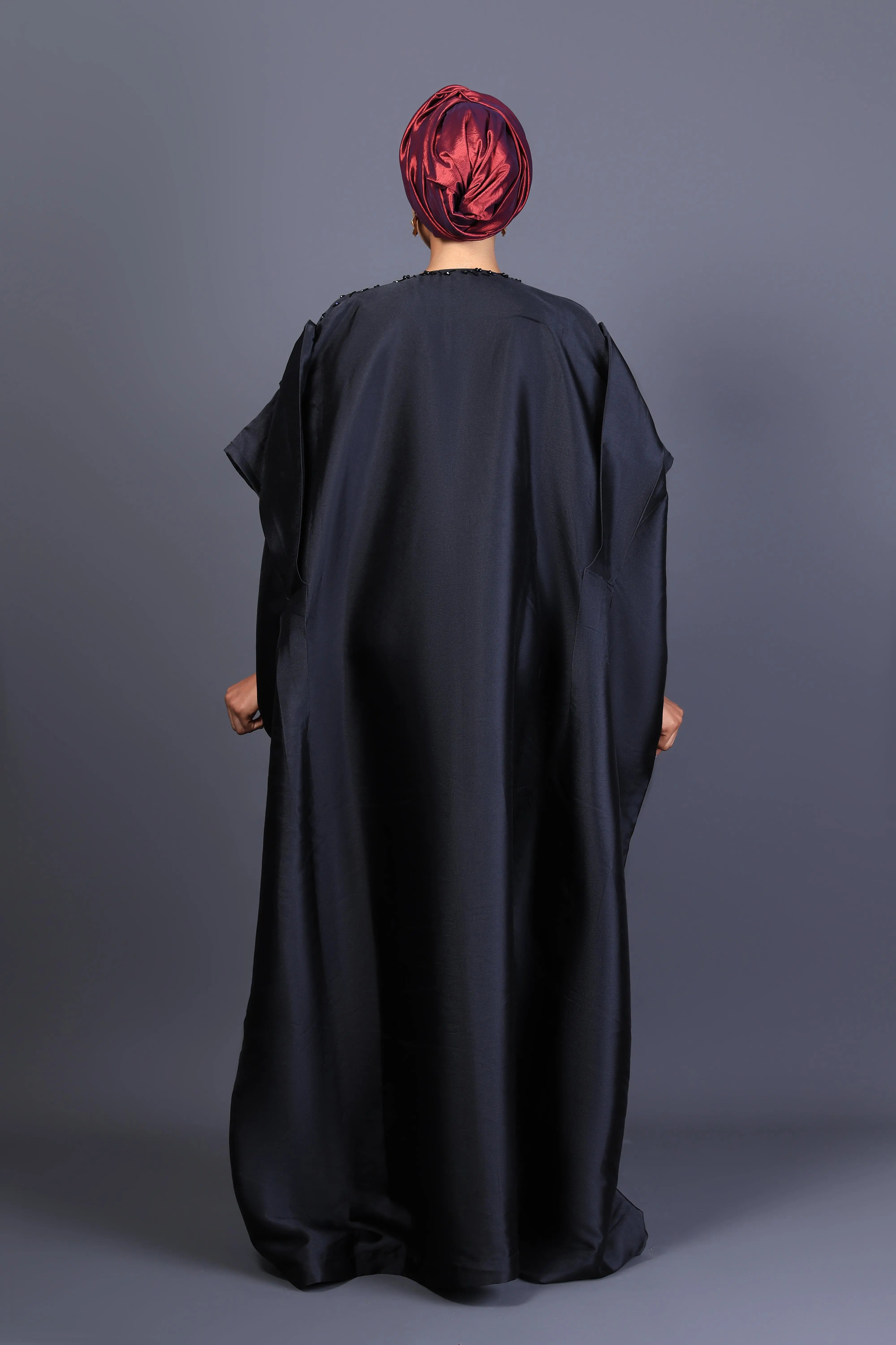 ABENI SATIN KAFTAN Josh And Nicol