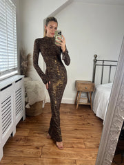 ADA Body Dress Brown Edition