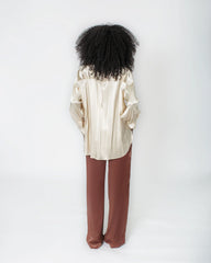 STELLA LONG SLEEVE SATIN BLOUSE Josh And Nicol