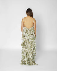 Milani Maxi Frill Dress Josh And Nicol