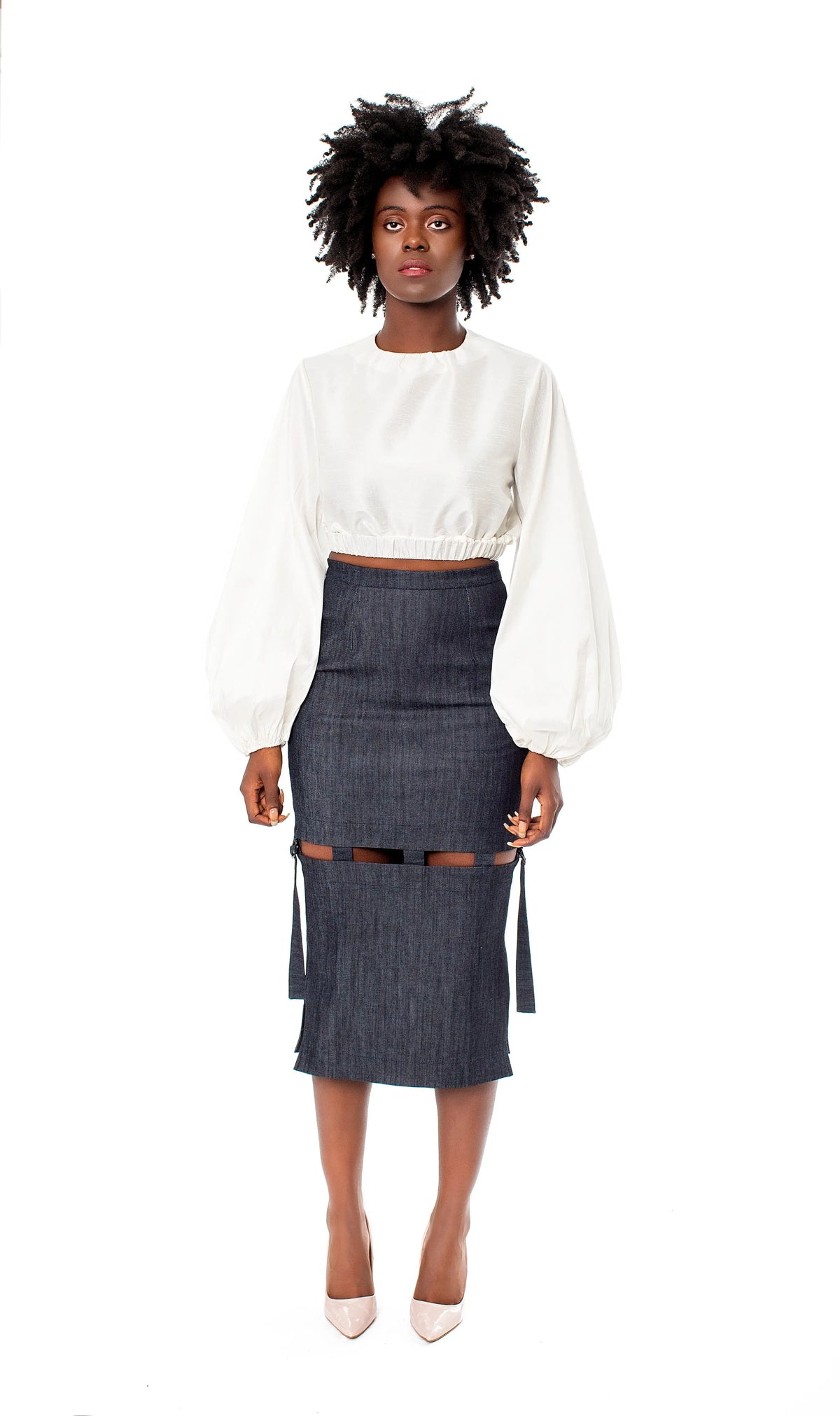 JN Denim Skirt