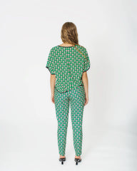 MILLIE GREEN TROUSER SET