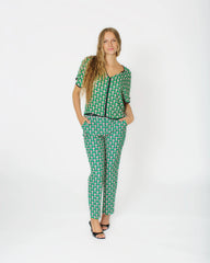 MILLIE GREEN TROUSER SET