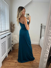 Rihanna Ruched One-Shoulder Dress Josh And Nicol
