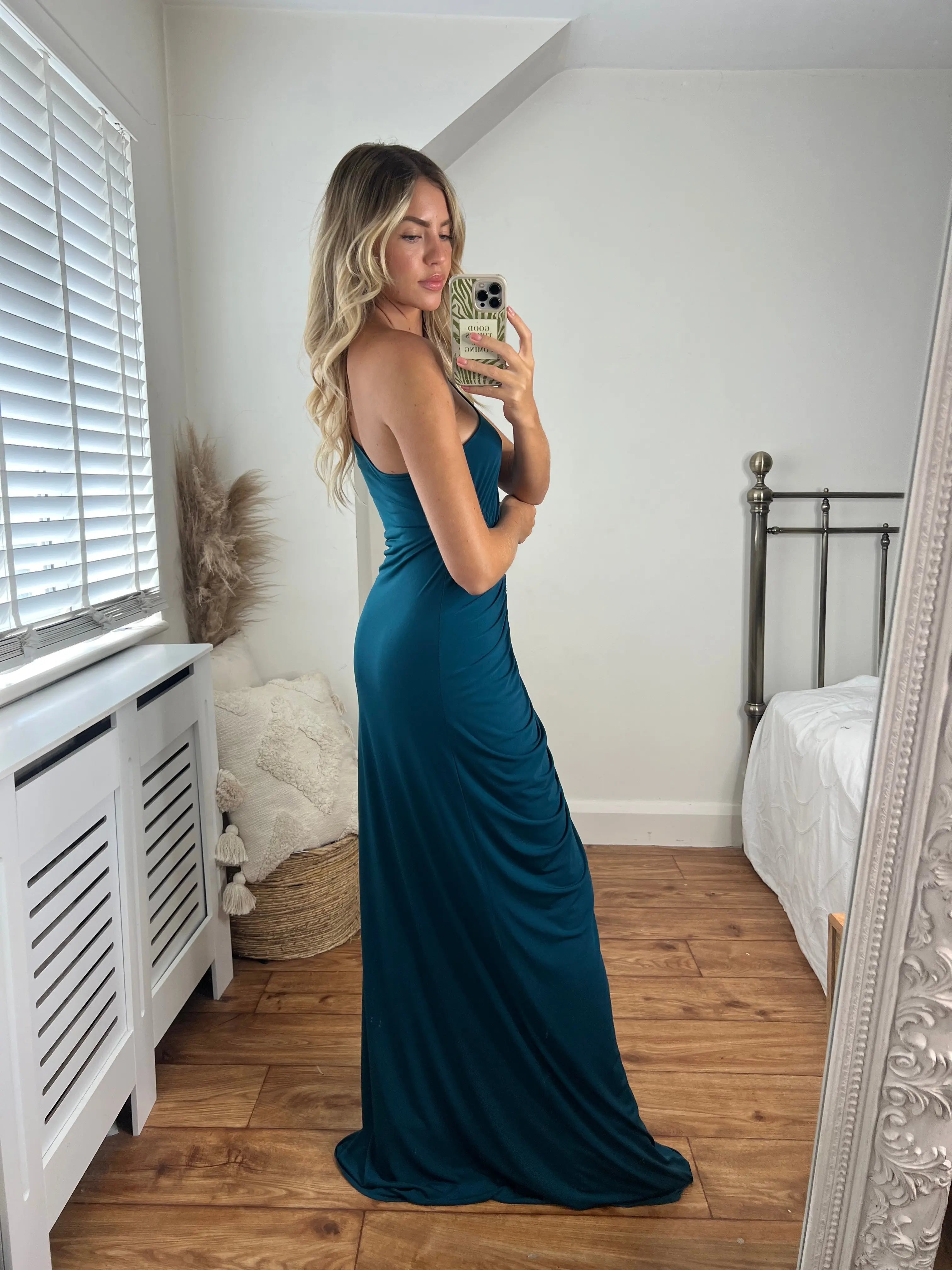 Rihanna Ruched One-Shoulder Dress Josh And Nicol
