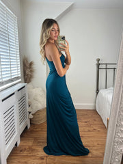 Rihanna Ruched One-Shoulder Dress Josh And Nicol