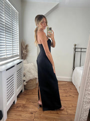 Sofia Scuba Maxi Bodycon Dress Josh And Nicol