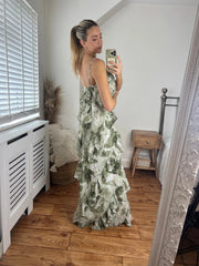Milani Maxi Frill Dress Josh And Nicol